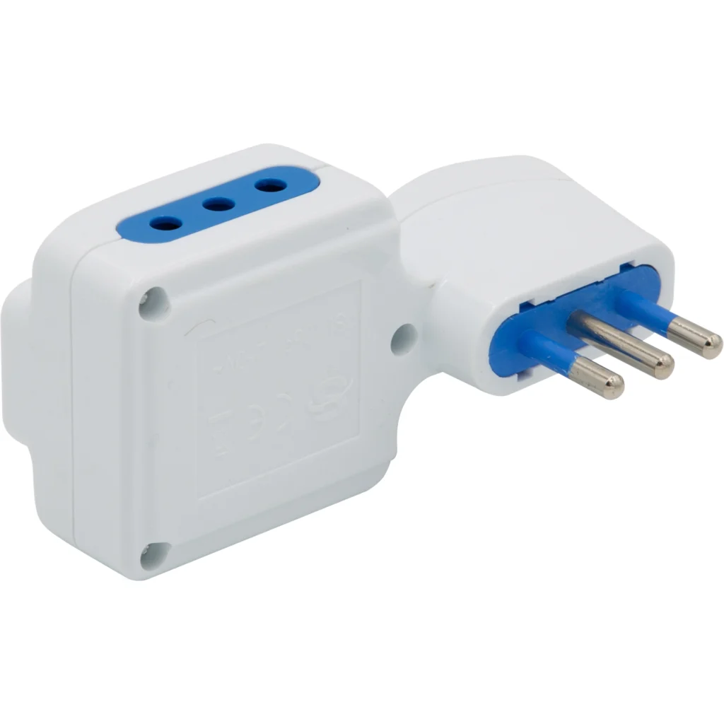 Imagen 1 de Enchufe Ttriple Philco 78519, 2P+T 10A 250V c/Switch  Color blalnco