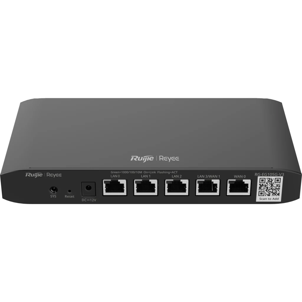 RG-EG105G-V3 Gateway empresarial de 5 puertos Gigabit
