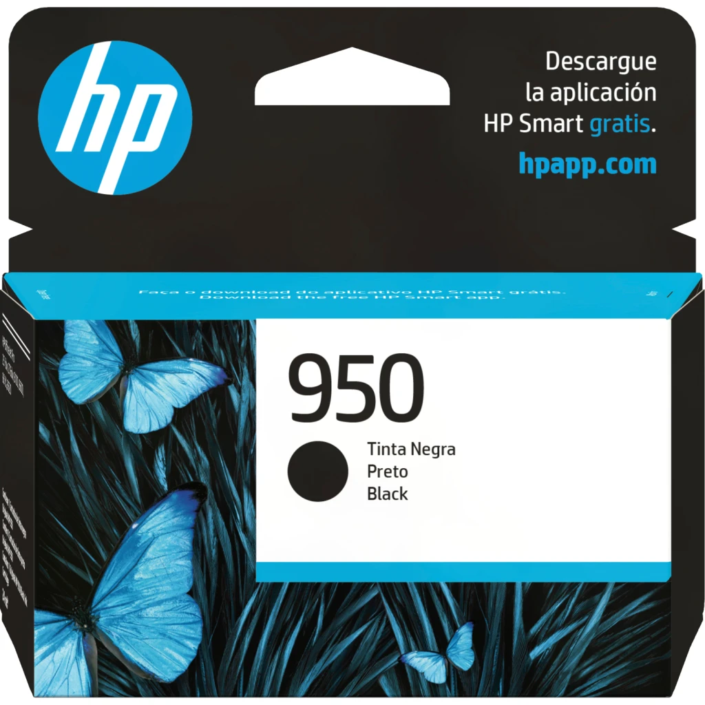 Cartridge HP 950 Negro Impr Tinta Officejet Pro 8600/8100/8610, 1000páginas 24ml