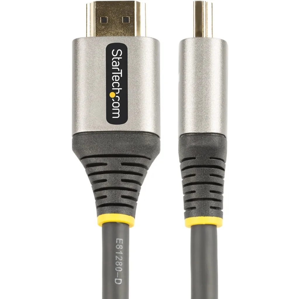 Imagen 1 de Cable HDMI v2.0 M/M 4K 60Hz UHD c/Ethernet HighSpeed Premium Certif 1mt StarTech