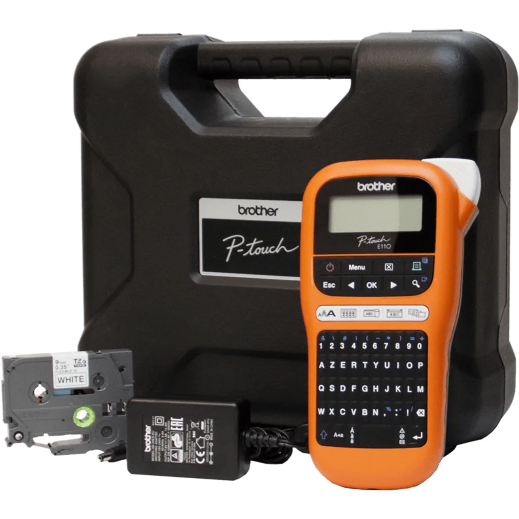 Rotuladora Electrónica Profesional Brother PT-E110VP, 180DPI 12mm Cortador