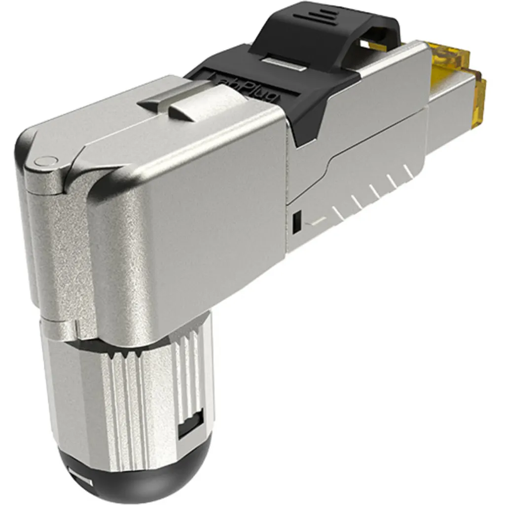 Imagen 5 de Nexxt Solutions Infrastructure - Modular Plug Termination Link - Cat6A - Packaged Quantity: 1 - 90 grados
