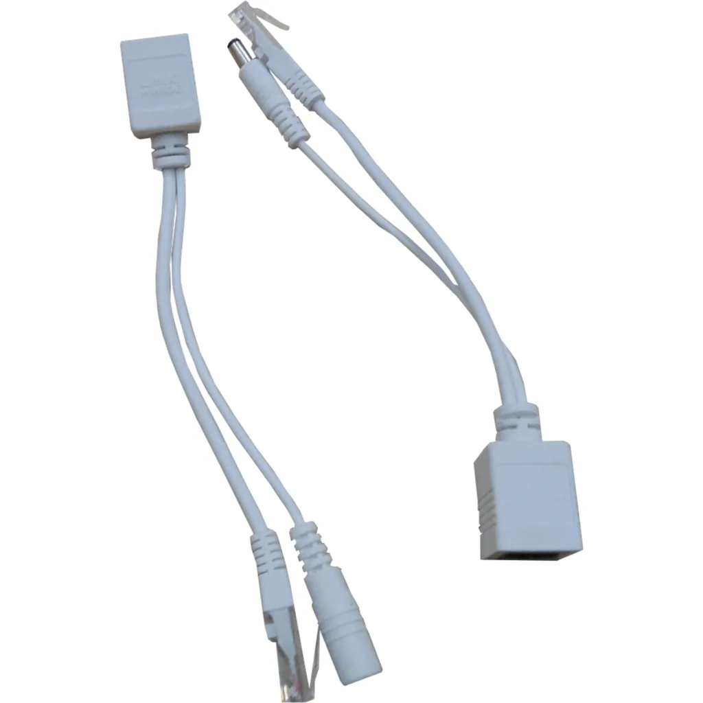 KIT POE PASIVO 10/100 INYECTOR SPLITTER UTP PLUG/JACK-5,5X2,1MM
