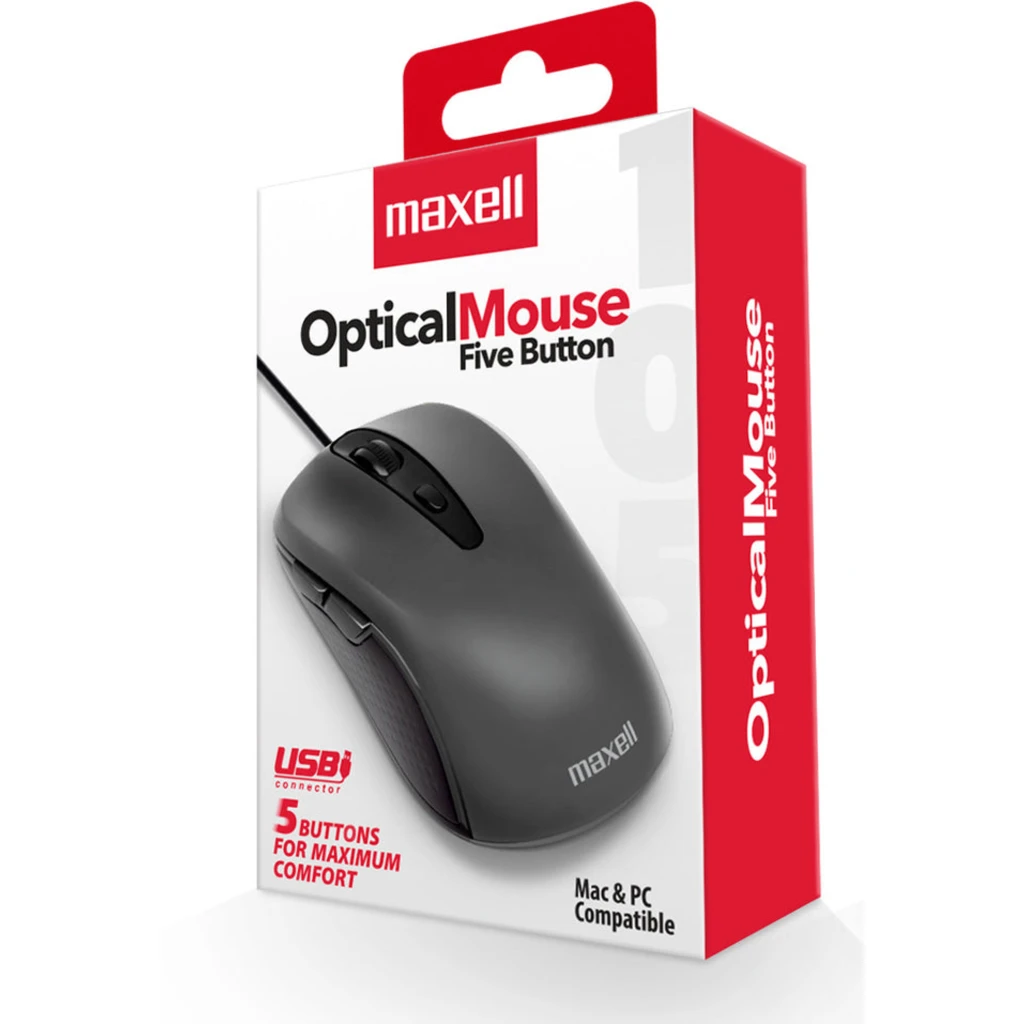 Imagen 3 de Mouse optico Maxell MOWR105 SILVER