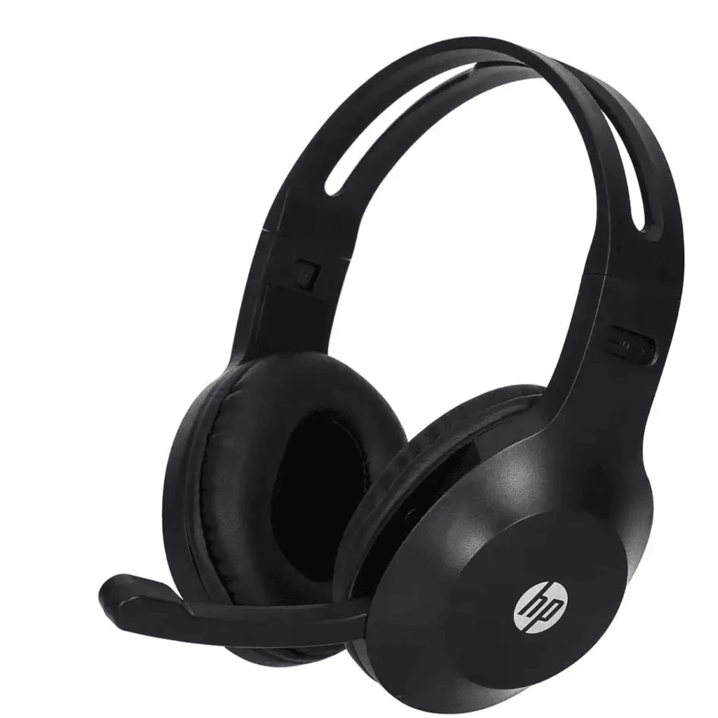 Audífonos Alámbricos OverEar HP DHH-1601, c/mic Jack 3.5mm Cont. Vol. p/PC/SP4