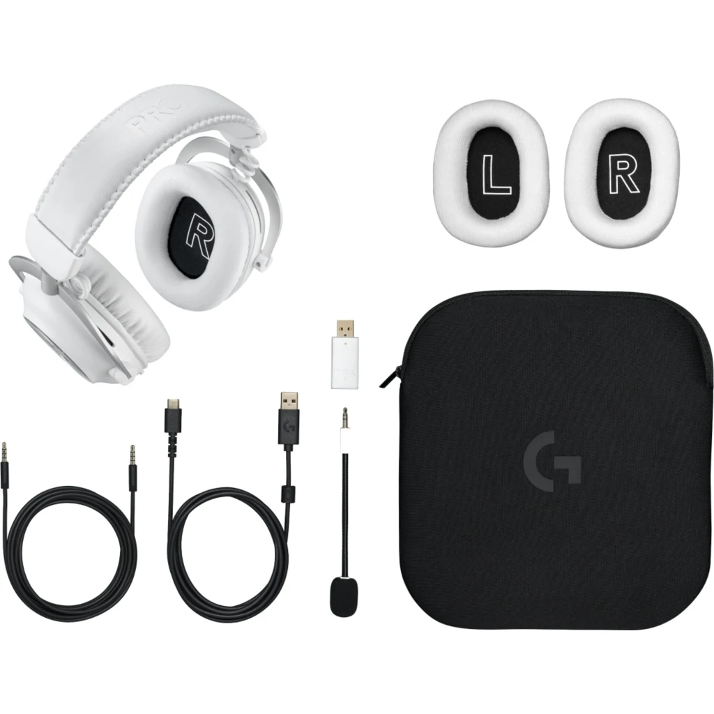 Imagen 5 de Audífonos Gamer Inalámbricos Logitech G Pro X2 Lightspeed Color Blanco