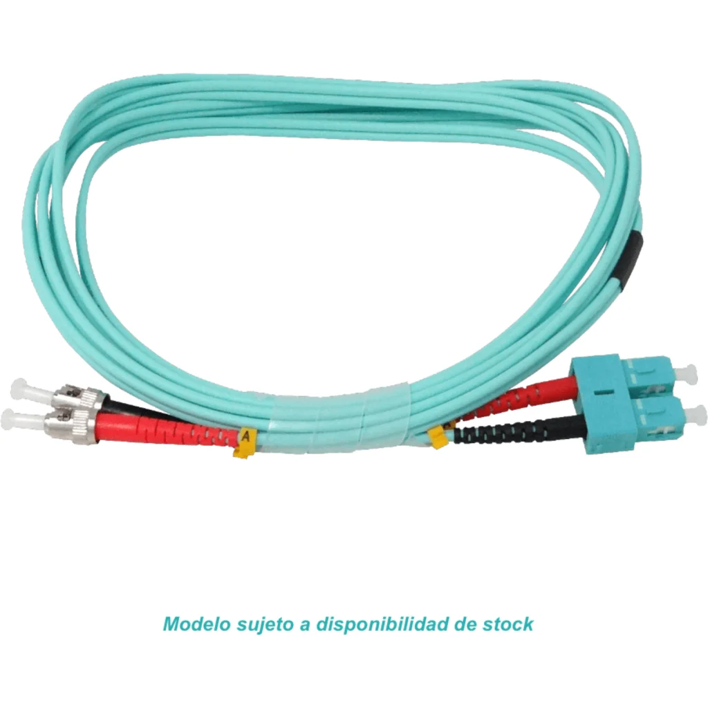 Imagen 3 de 3MT ST-SC OM3 MULTIMODO MM DUPLEX JUMPER FIBRA 50/125UM