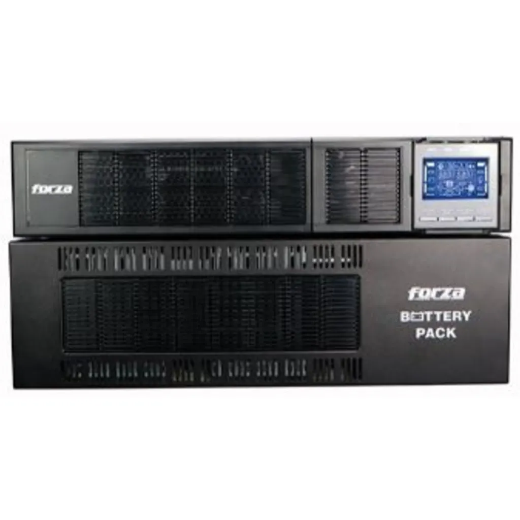 UPS Forza On Line 6KVA/6000W Rack incluye bco baterias 220V