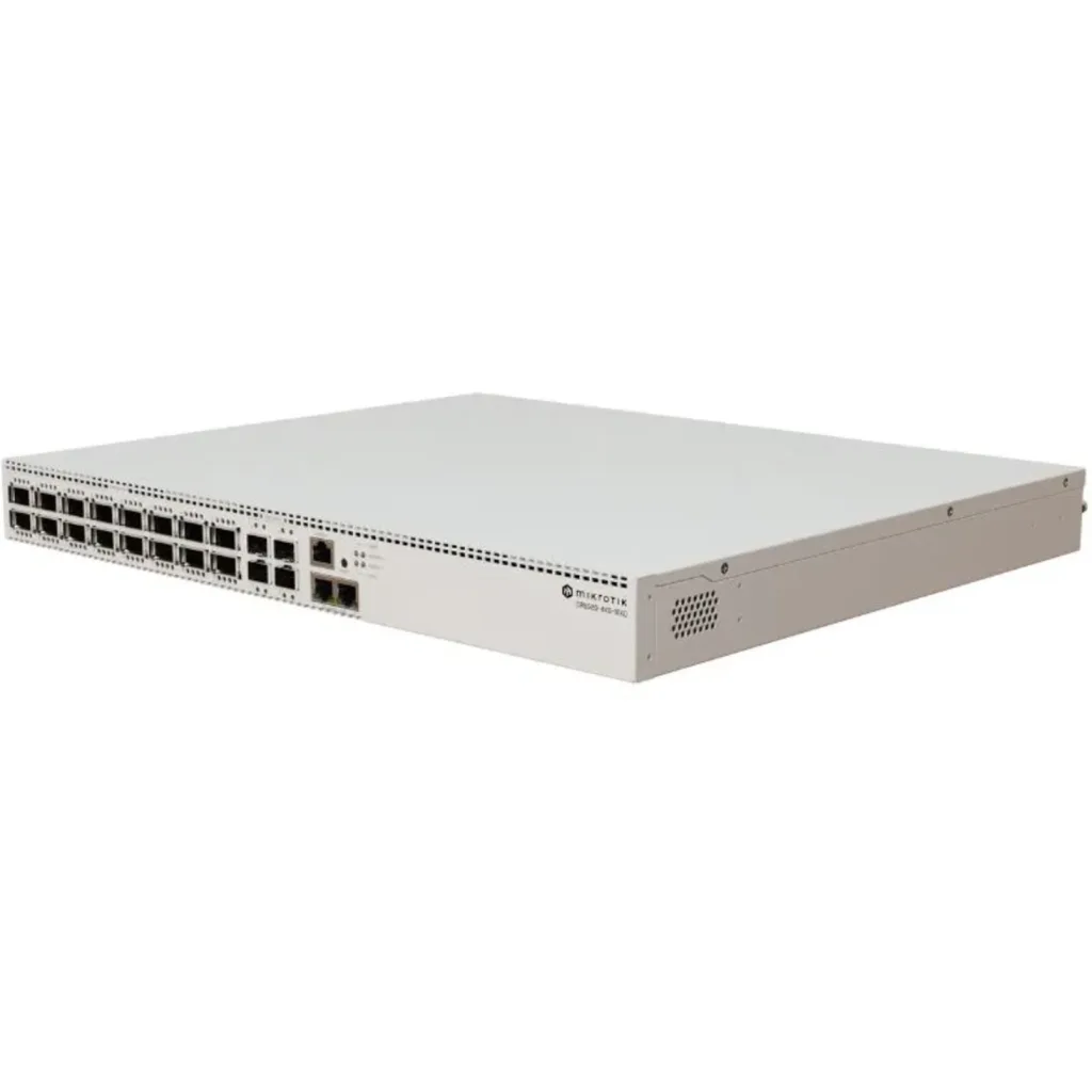Cloud Router Switch CRS520-4XS-16XQ-RM with RouterOS L5 license rackmount case (EU)