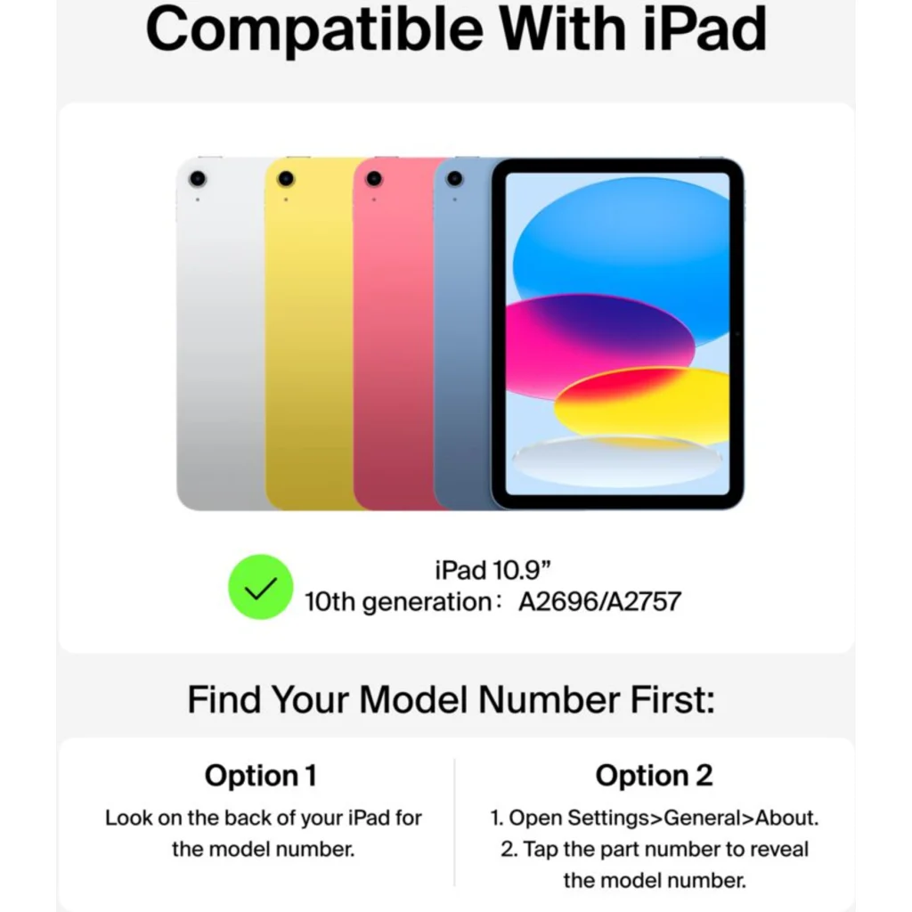 Imagen 4 de Funda con teclado Everyday con soporte para iPad 10 Gen 10,9" Belkin