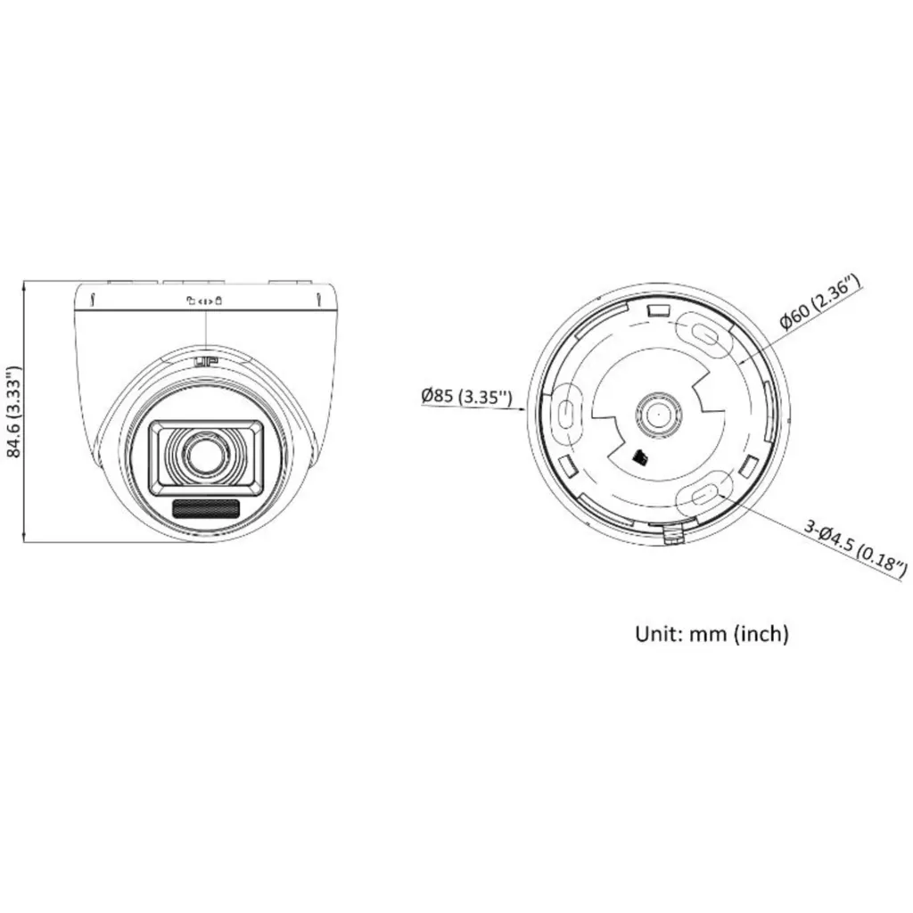 Imagen 3 de Cámara Bullet Hivision 2MP 1080p IP67 IR20 Dual Ligth LF 2.8m