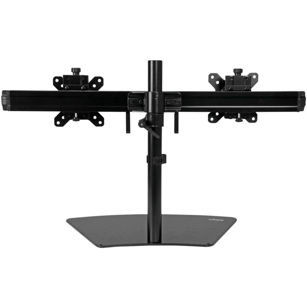 Imagen 1 de Soporte de Escritorio c/Base para 2 Monitores hasta 24" 7kg VMAX100 - STARTECH