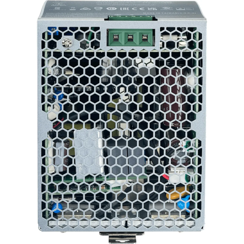 Imagen 4 de MEANWELL 24VDC 960W 40A Ajustable Ancho-110mm Riel-DIN Fuente-Poder