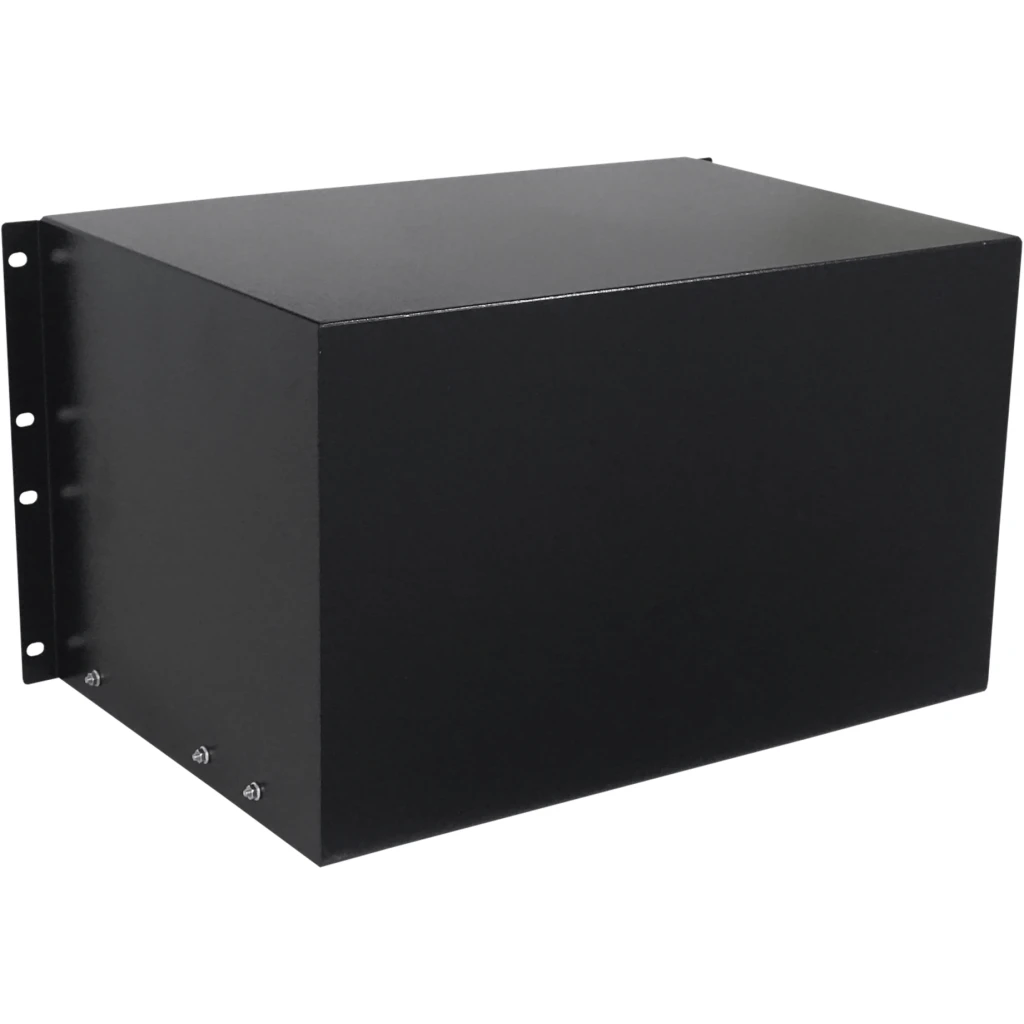 Imagen 1 de LINKMADE 6U Bandeja c/Llave Negro p/Rack Altura-6-RU Profundidad-30cm