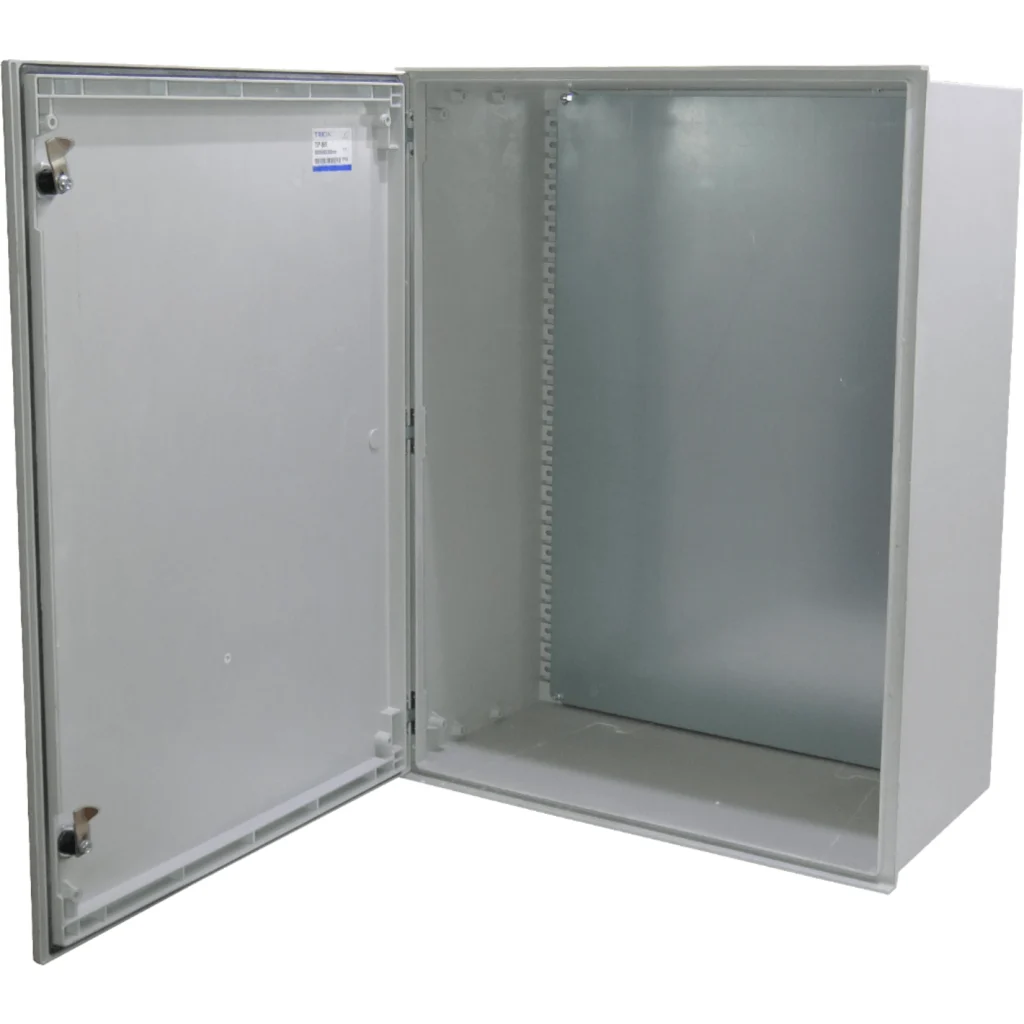 Imagen 1 de TIBOX 800x600x300mm Poliester Tablero Estanco Gris IP65 RoHS c/Placa