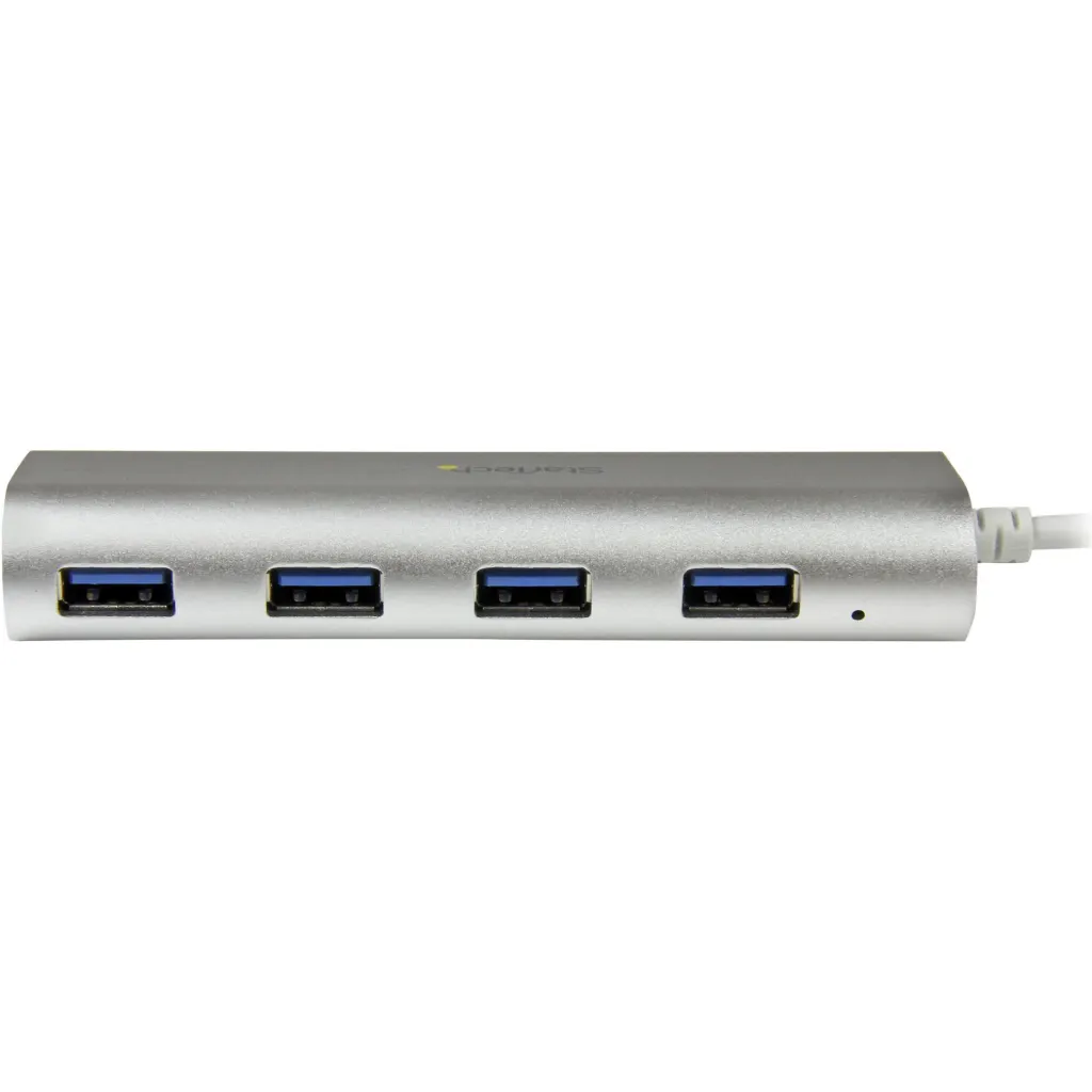 Imagen 2 de Concentrador Portátil USB 3.0 de 4 Puertos - Hub con Cable Incorporado