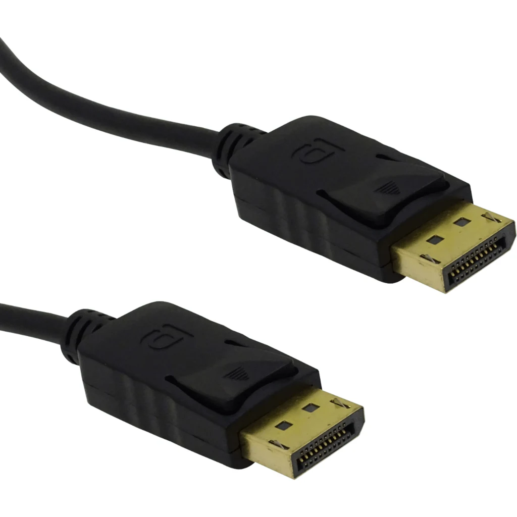 DisplayPort-M 1,8mt 180cm Cable Macho-Macho Negro