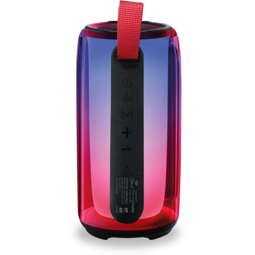 Imagen 1 de MLAB PARLANTE FLAMING CRYSTAL AMBIENT LIGHT