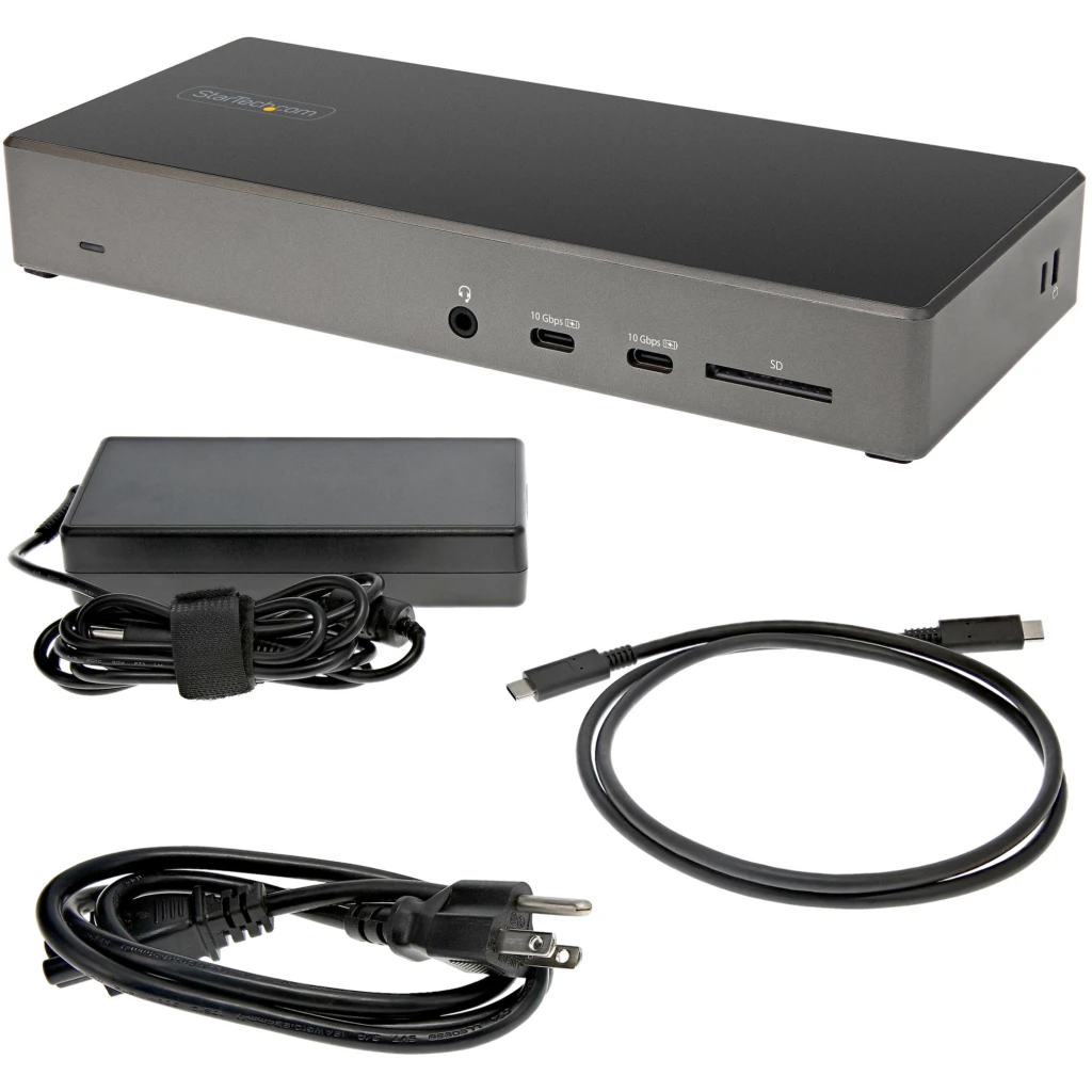 Imagen 7 de Docking Station StarTech USB-C a Prts 2*USB-C 2*USB2.0/3.0 2*DP HDMI SD/MMC LAN (Reacondicionado)