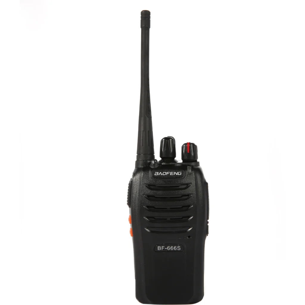 Radiotransmisor Baofeng 2 Vías (Capacidad de canal de 16, 400 a 470MHz) Negro