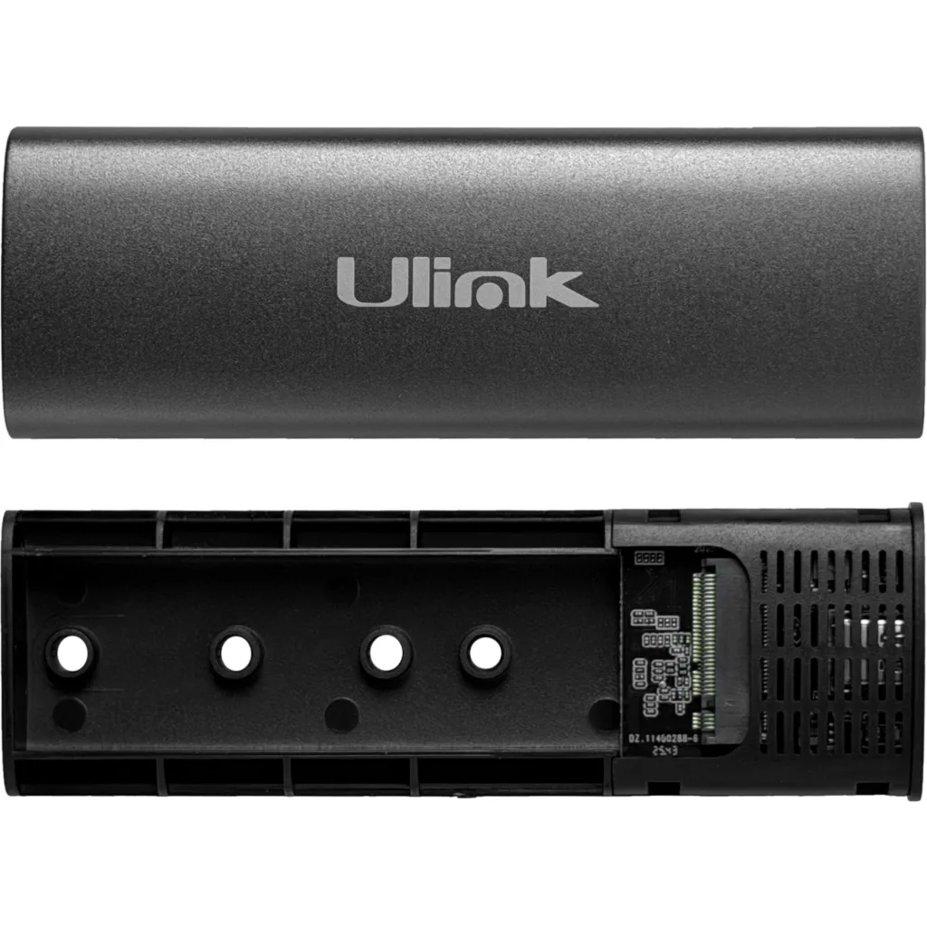 Imagen 2 de Cofre Porta SSD M.2 Genérico USBC-M2, para M.2 NVMe, Incly. Cable USB-C M/M