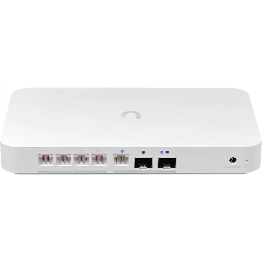 Imagen 5 de Router Ubiquiti UCG-Fiber UniFi multiWAN compacto Funciones routing y seguridad