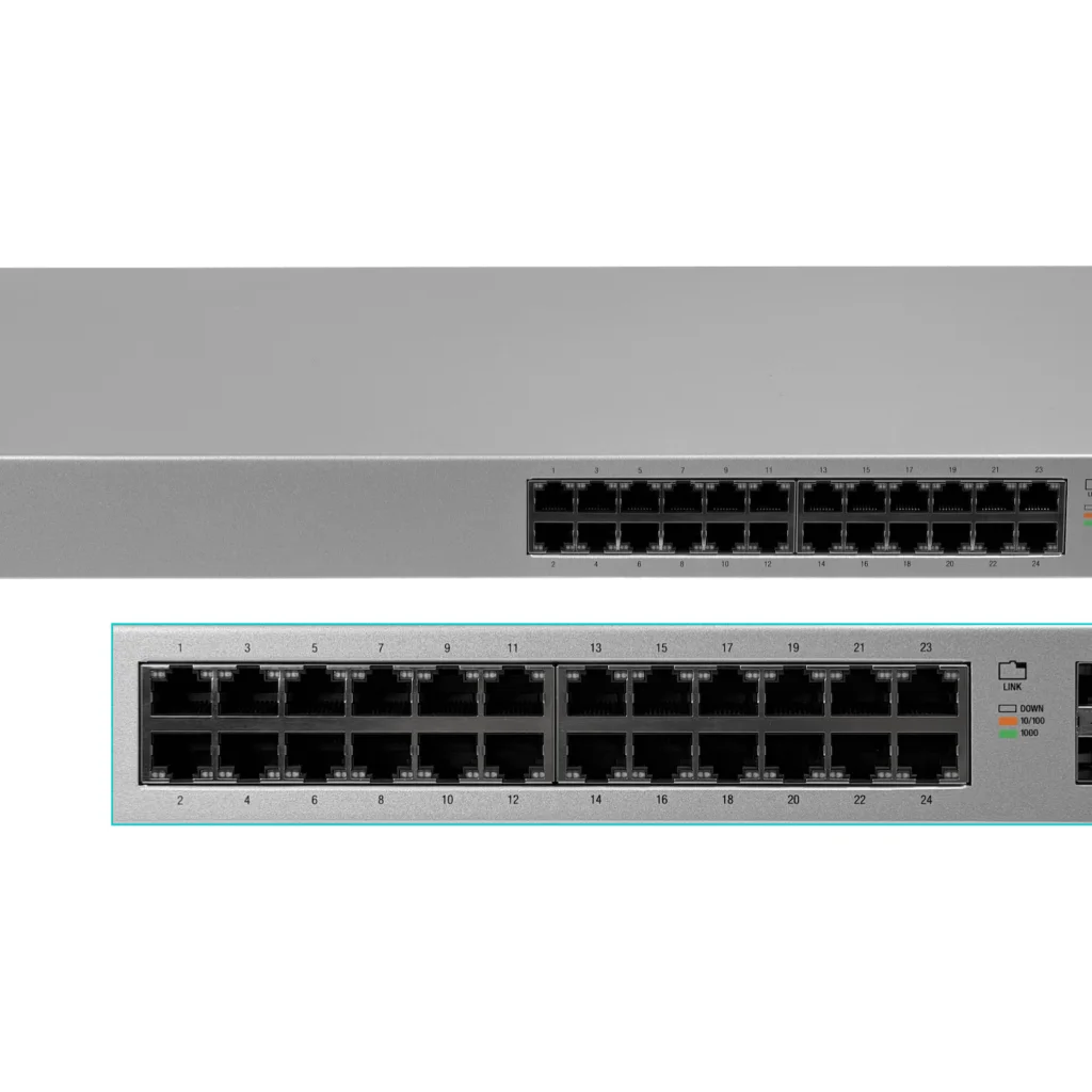 Imagen 2 de Switch Ubiquiti US24, UI 24-1000 2-SFP RS232-RJ45 Admi Rack US-24-EU (Req UniFi)
