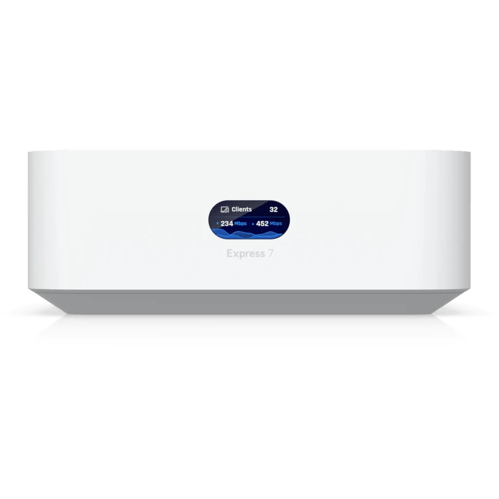 Imagen 2 de Gateway UniFi Ubiquiti UX7 WiFi7 2.4/5/6GHz 11Gbps 1x10G 1x2.5G Cloud inc 5V