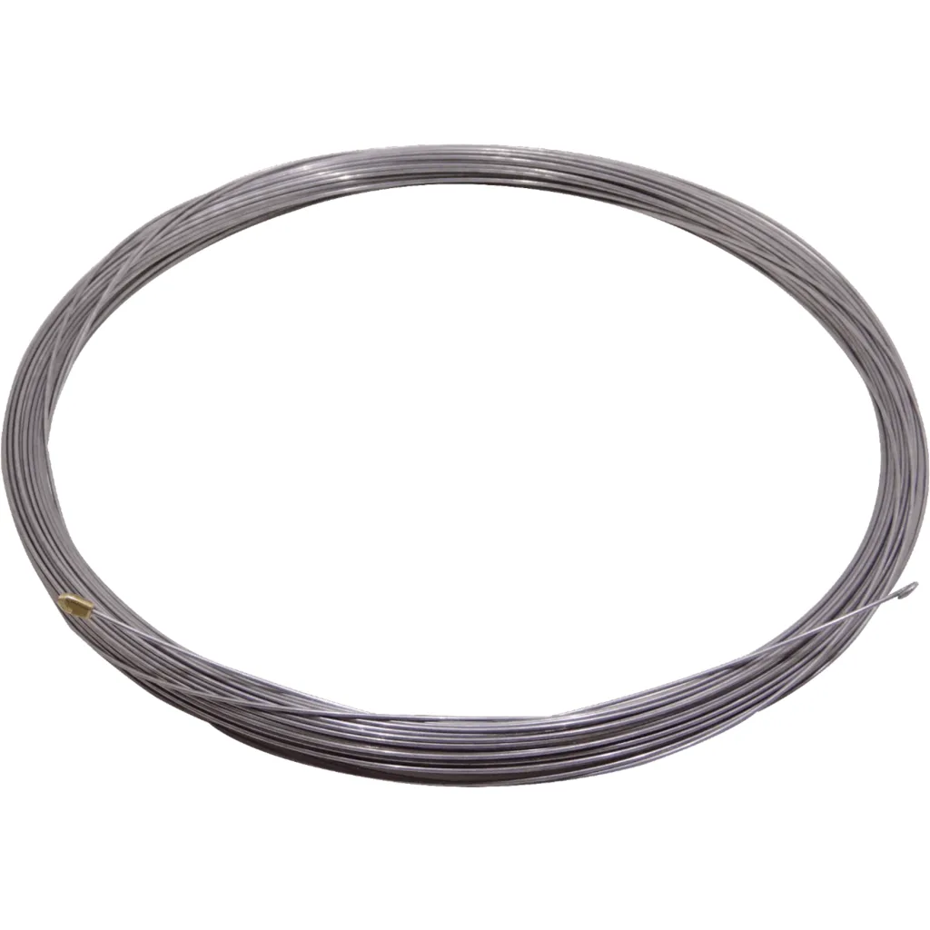 50mt Cinta de Acero Pasacables Laucha Electrica Alambre