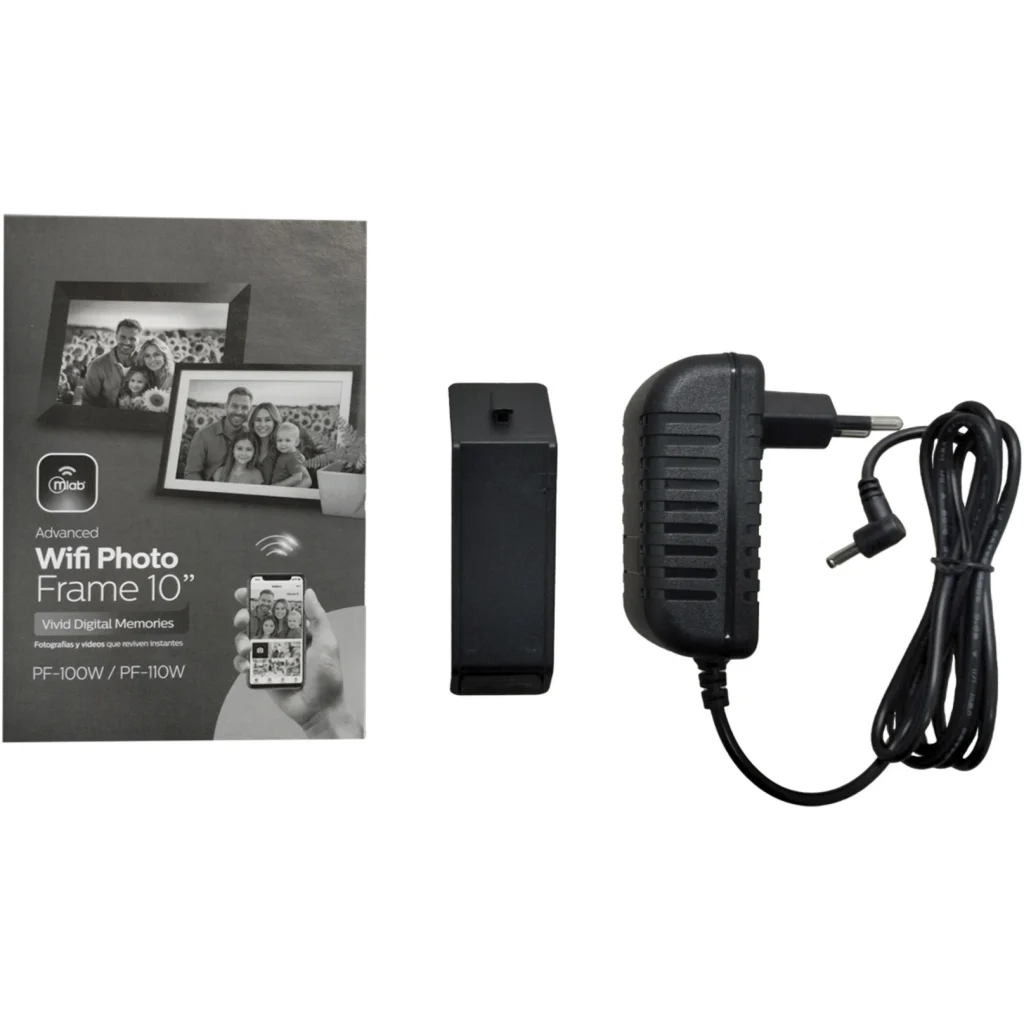 Imagen 4 de MLAB MARCO DIGITAL 10" WIFI APP / USB/ SD PHOTO FRAME BLACK-WHITE PF-110W