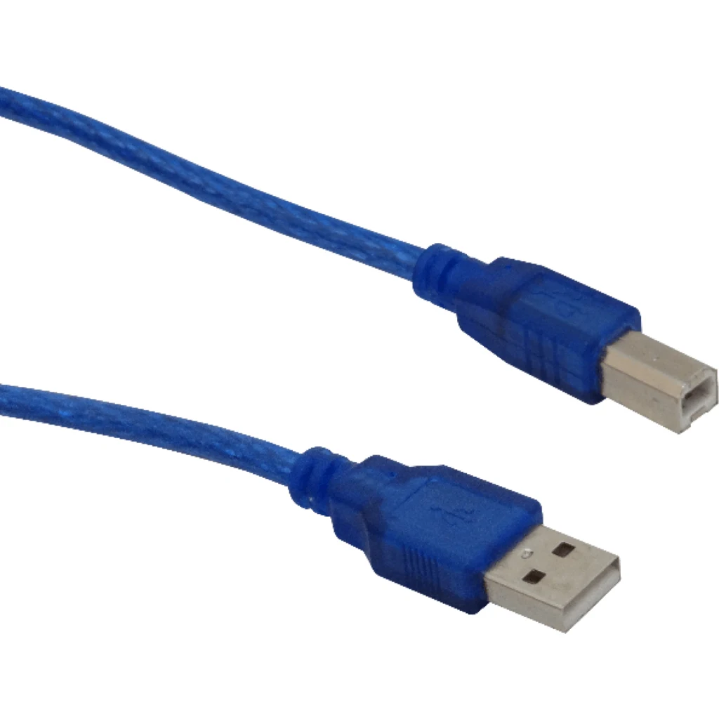 Imagen 1 de Cable USB 3mt A-M B-M para Impresora 300cm