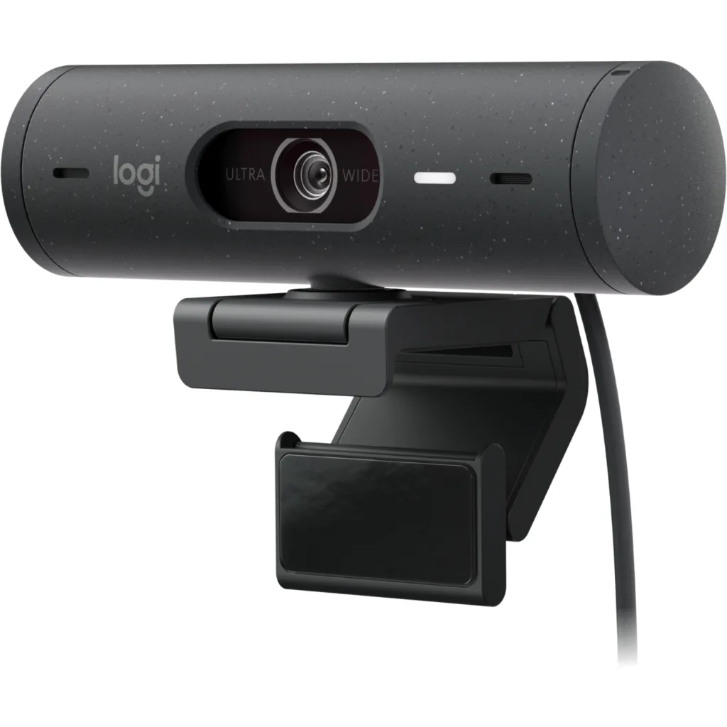 Imagen 2 de Webcam Logitech Brio 500 4mp Full HD 1080p Micrófono Integrado USB-C Grafito