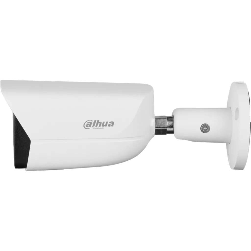 DH-IPC-HFW5541EP-ASE-0280B-S3. camara IP dahua 5Mp lente fijo 2.8mm IR 50m IP67 I/O alarma y audio.