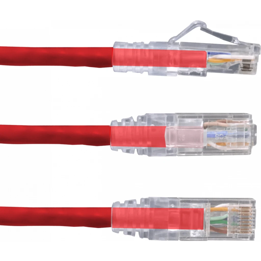 Imagen 2 de FURUKAWA 2mt Cat6 Rojo U/UTP LSZH Cable Patch RJ45 Gigalan 35123233
