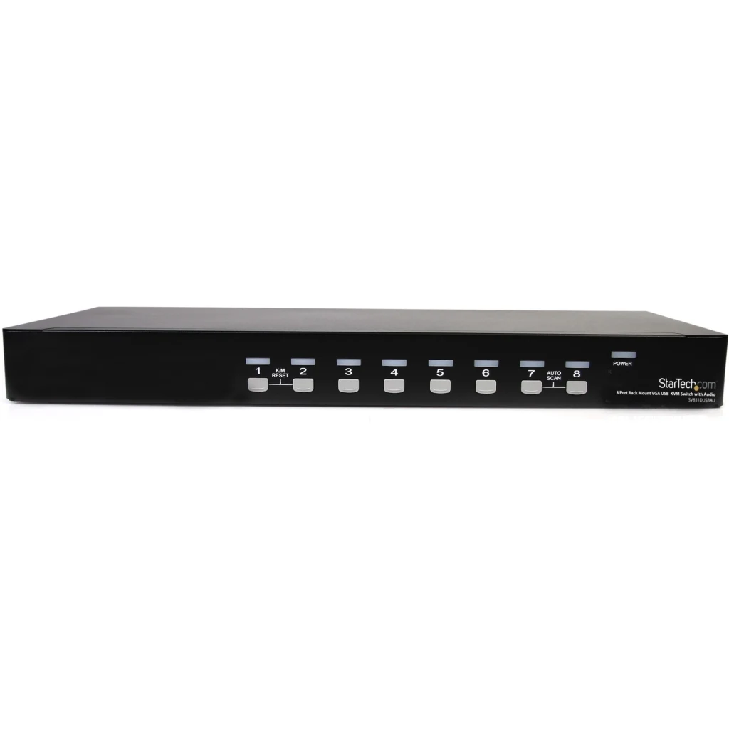 Imagen 1 de KVM 8 Puertos VGA USB 2.0 y Audio - 1U