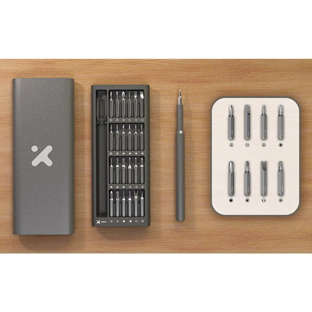 Imagen 11 de Xtech - 25-in-1 High-Precision Screwdriver Kit - S2 Steel and Al Alloy XTA-820