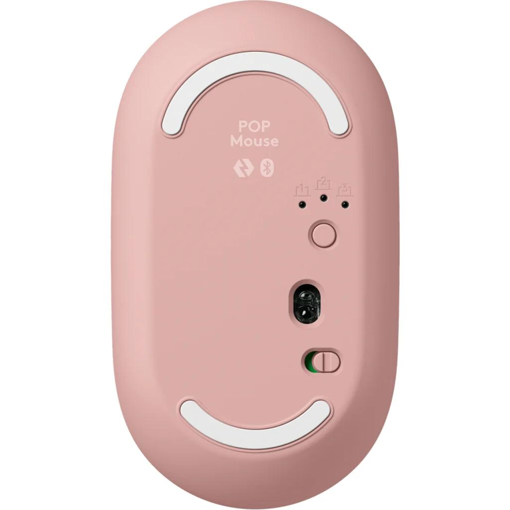 Imagen 1 de Kit Teclado Mouse Logitech Pop Icon Conectividad Inalámbrica BT Rosado/Blanco
