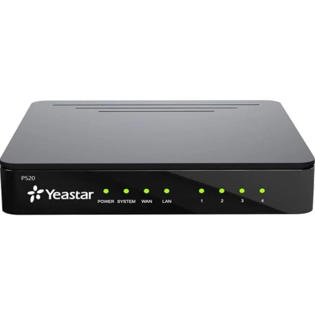 IP PBX Yeastar max. 20 ext. SIP, 10 Conv. simul. hasta 4ptas Análoga FXS FXO GSM