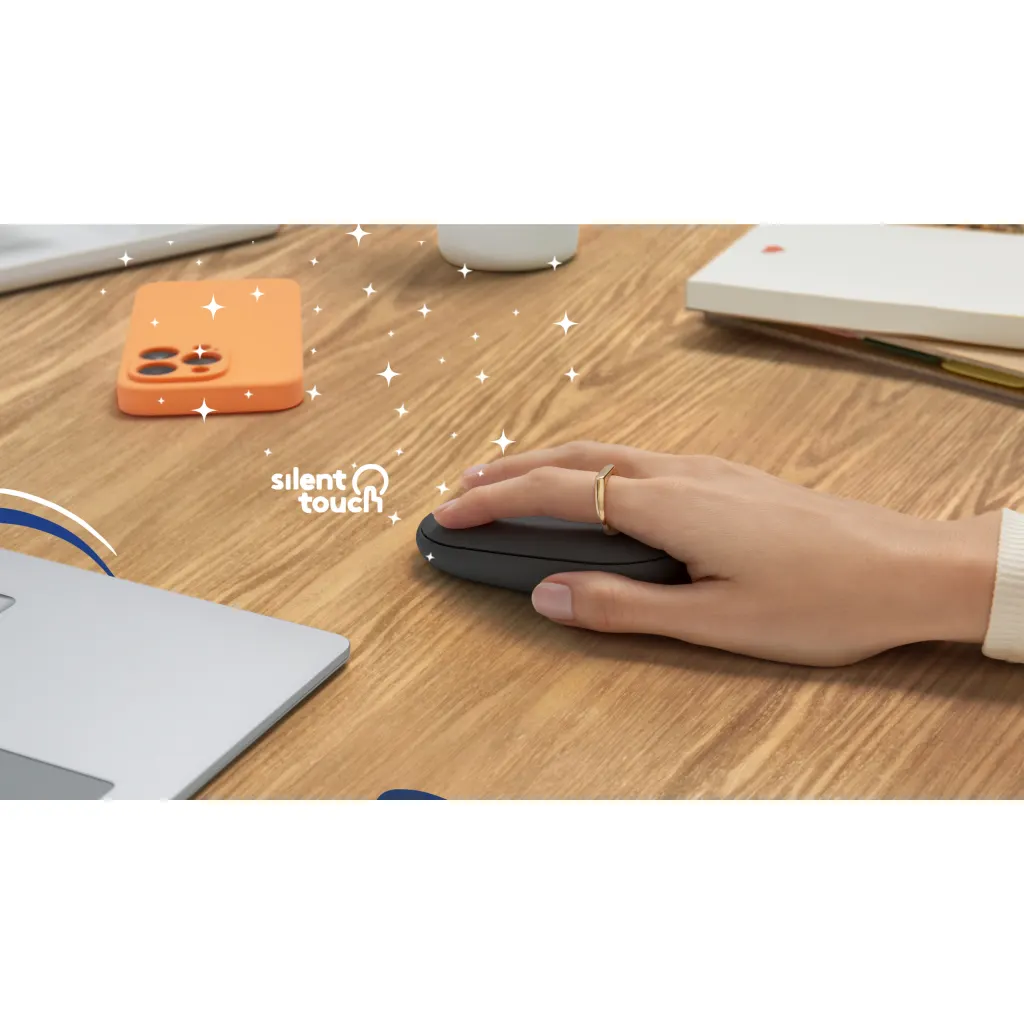 Imagen 8 de Mouse Inalámbrico Logitech Pebble 2 M350S, Óptico 4000DPI 3 Botones BT Grafito