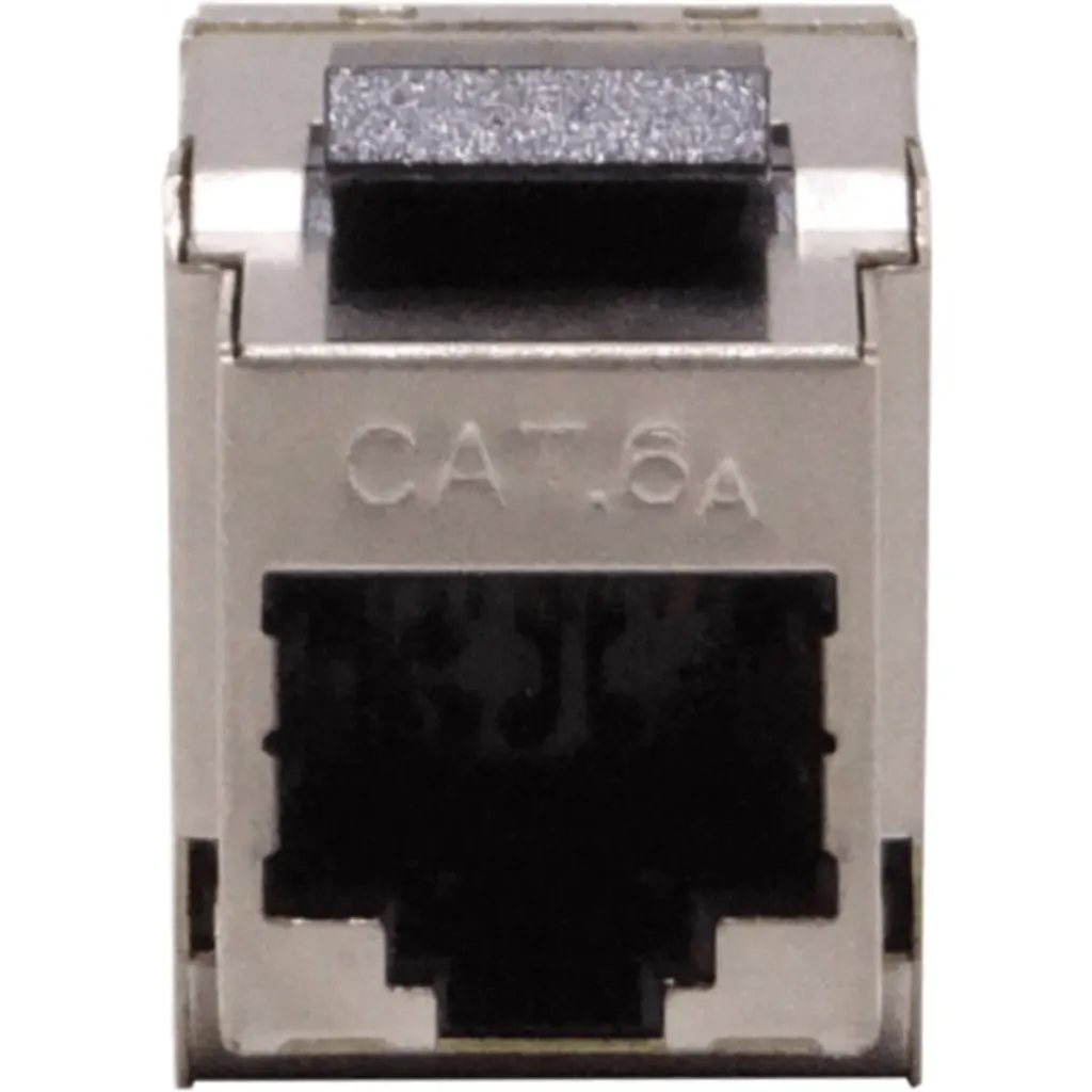 LINKMADE CAT6A BLINDADO KEYSTONE COPLA RJ45-RJ45 S/FTP STP U/FTP F/UTP