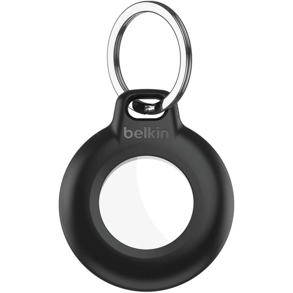 Imagen 1 de Pack de 2 llaveros para Airtag Belkin negro