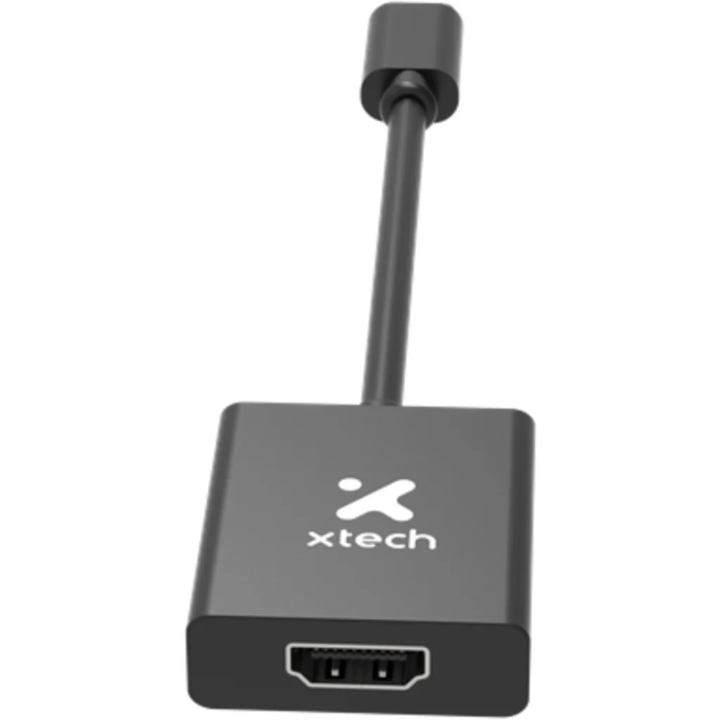 Imagen 1 de Adaptador de Video Xtech XTC-541 USB-C a HDMI M/H Black