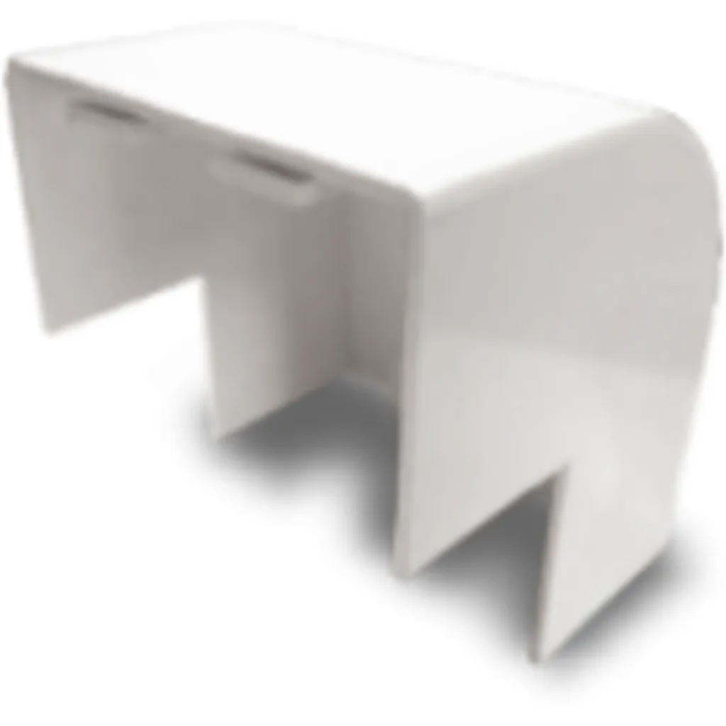 Imagen 2 de LINKCHIP 100x50mm Angulo Exterior Blanco CCA-10050-AE.