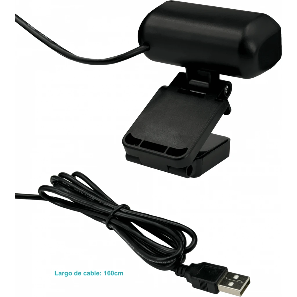Imagen 2 de Camara Webcam 1080p Full HD Microfono Aut-Foco USB-A 2.0 MAC/Win/linux