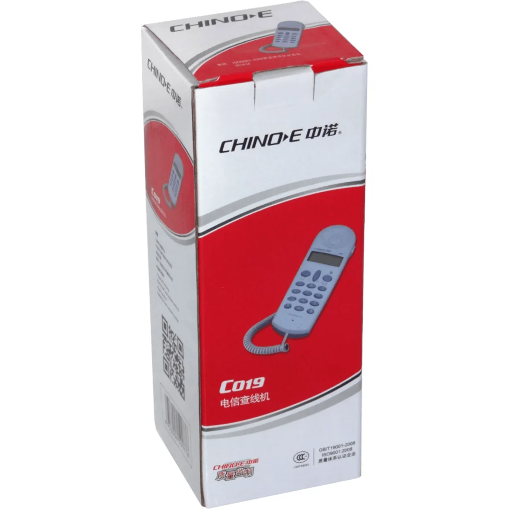 Imagen 1 de CHINO-E Telefono Tecnico para Pruebas RJ11-M/H Pinzas/Krone Pantalla