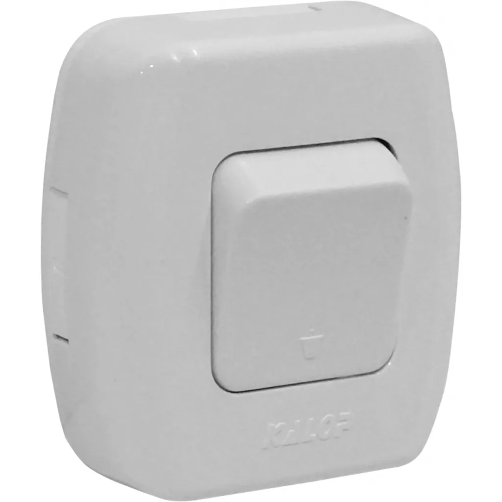 Imagen 4 de KALOP Interruptor Pulsador Blanco Switch Tekna KS39657
