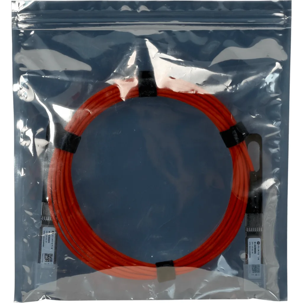 MIKROTIK SFP+ direct attach Active Optics cable, 5m