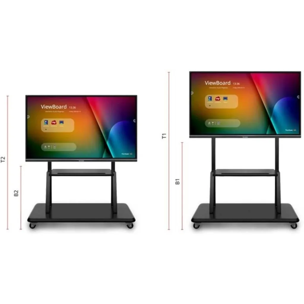 Imagen 3 de Soporte Móvil para Pantallas ViewSonic VB-STND-001 Tipo carro