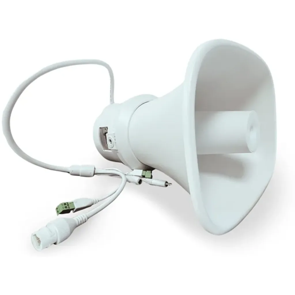 Imagen 2 de Parlante IP Hikvision 25W 12vdc 2WayAud por SIP