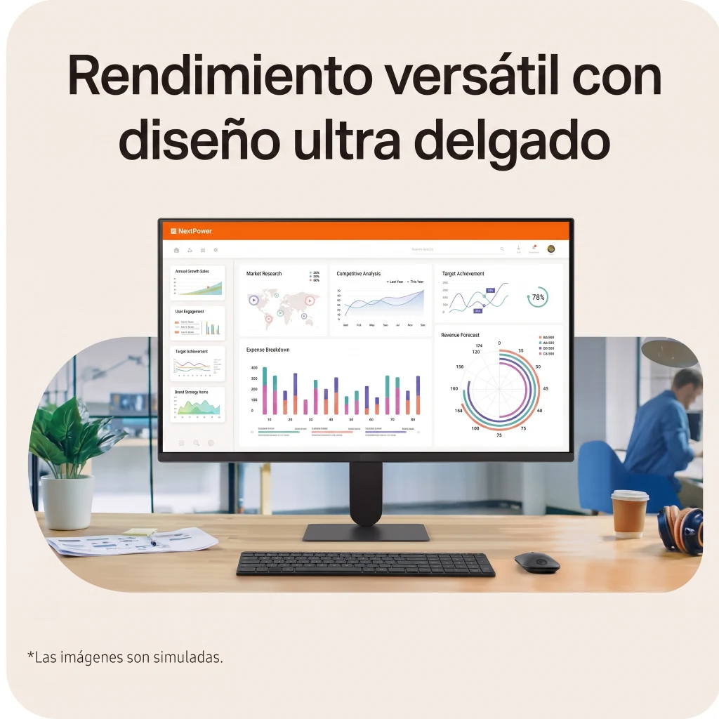 Imagen 7 de Monitor LG U4 24" FHD 1920*1080 IPS HDMI VGA Salida Auriculares 144Hz 